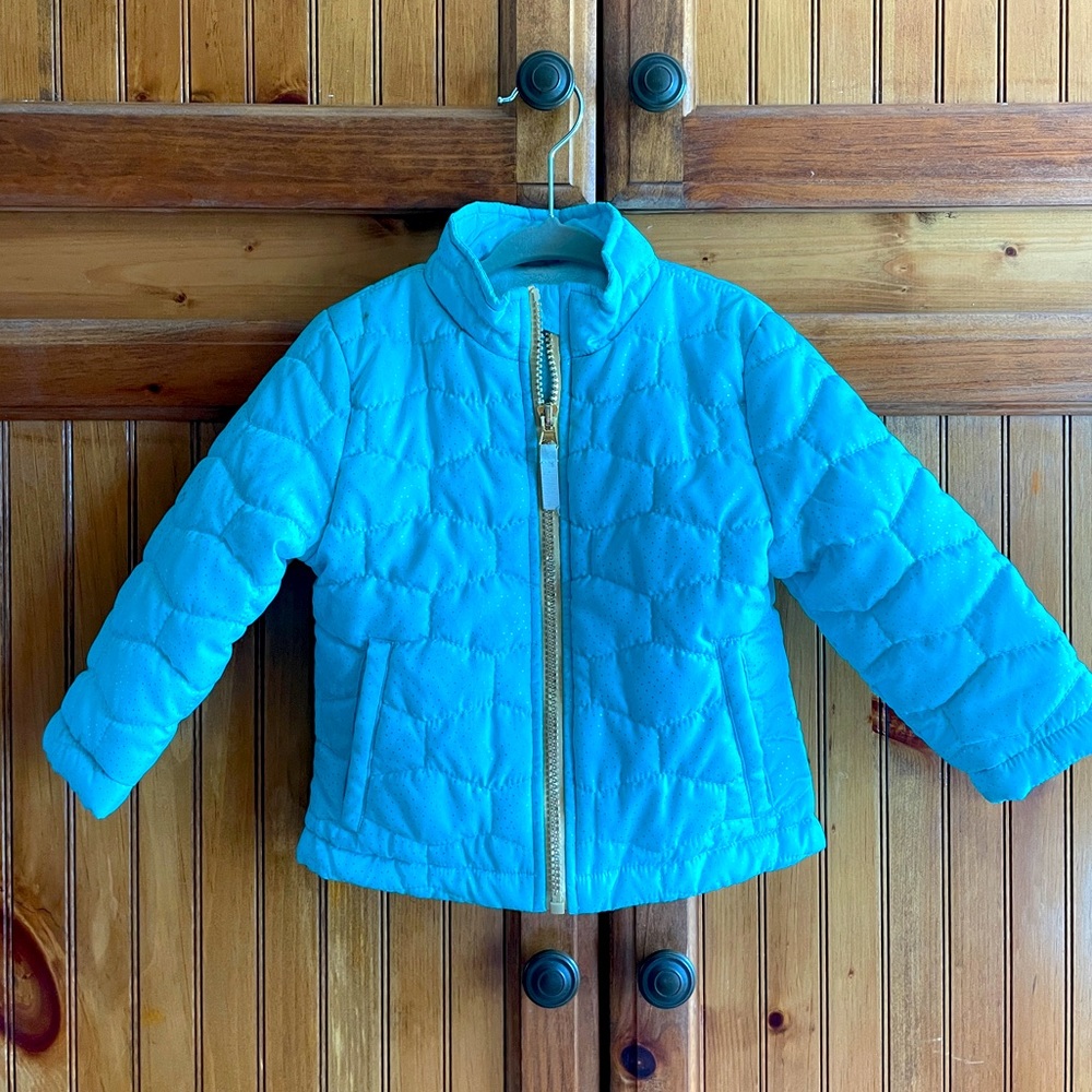 Baby girl puff coat, Cat & Jack 18 months